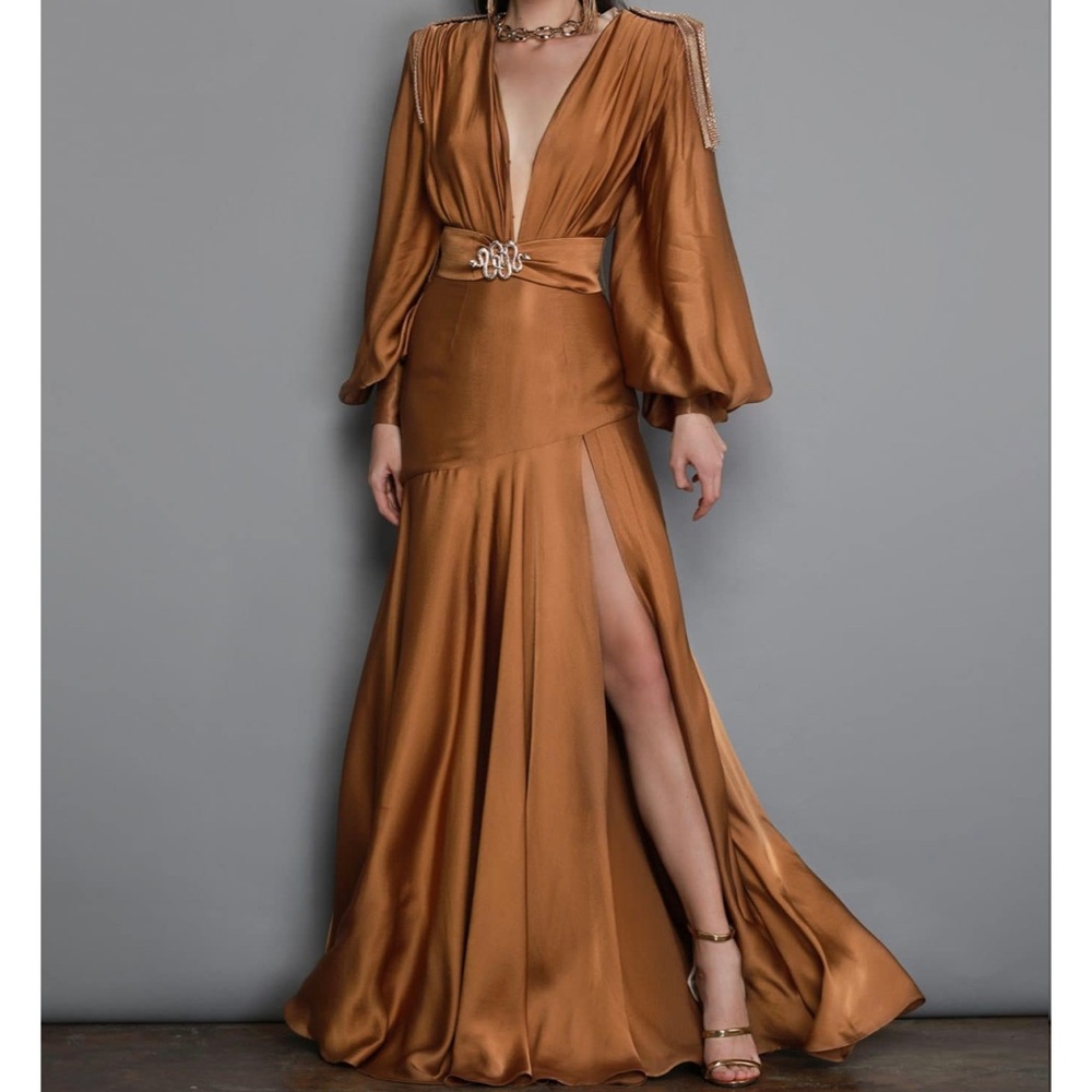 Bronx and Banco Bronze Maxi Dress